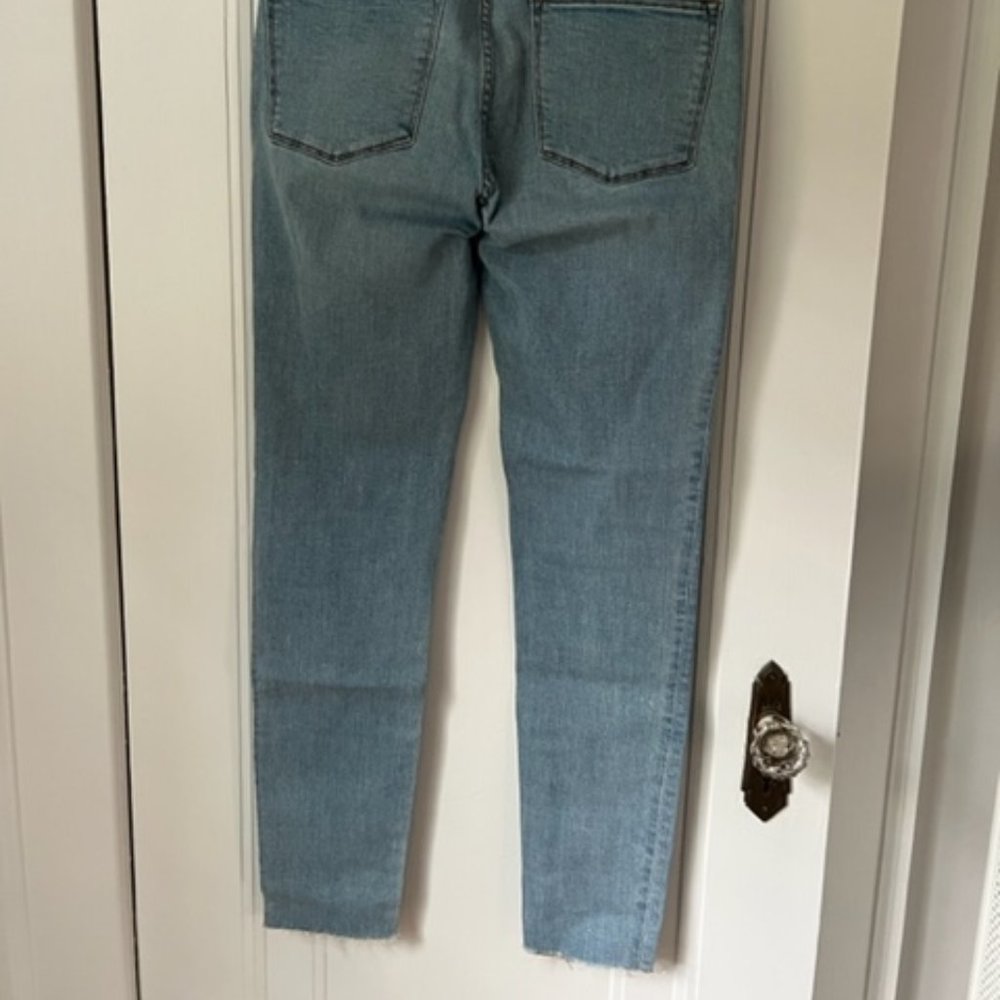 Jcrew 9" highrise toothpick jeans